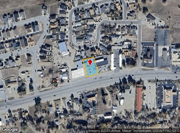  7595 W Us Highway 50, Salida, CO Parcel Map