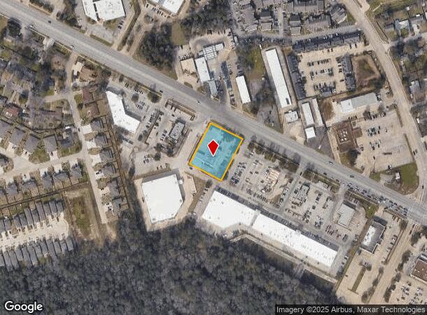 2125 W Davis St, Conroe, TX Parcel Map