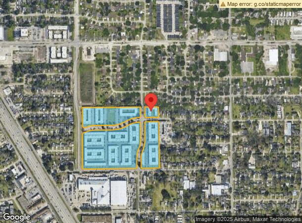  313 Sunnyside St, Houston, TX Parcel Map