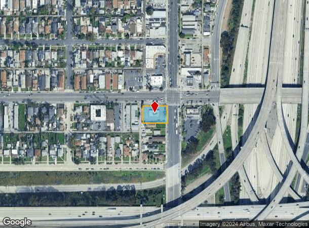  506 W Imperial Hwy, Los Angeles, CA Parcel Map