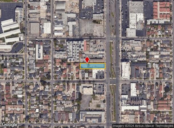  15329 Hawthorne Blvd, Lawndale, CA Parcel Map