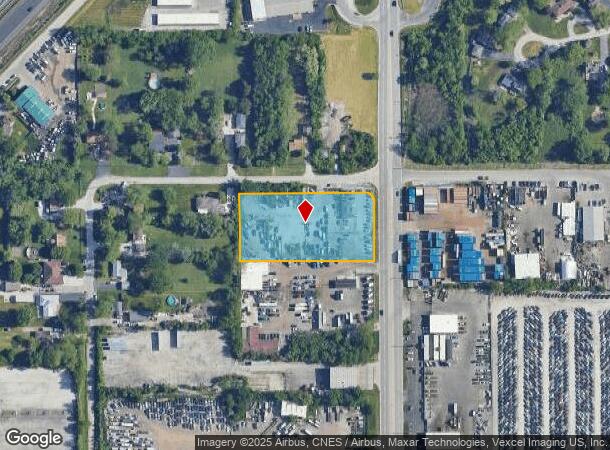 16300 Crawford Ave, Country Club Hills, IL Parcel Map