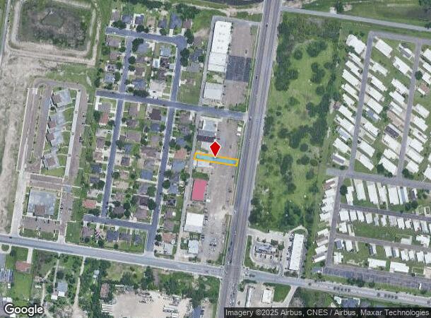 2402 S Cage Blvd, Pharr, TX Parcel Map