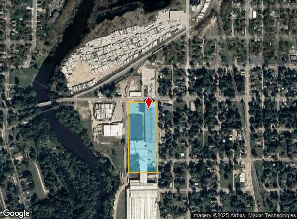 265 E Broadway St, Three Rivers, MI Parcel Map