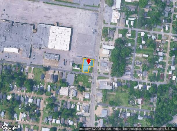  1601 Moss St, Lafayette, LA Parcel Map