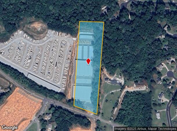  1575 Univeter Rd, Canton, GA Parcel Map