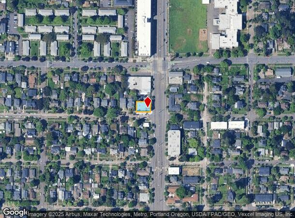 1515 N Simpson St, Portland, OR Parcel Map