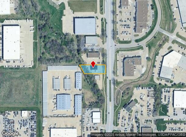 2650 100Th St, Urbandale, IA Parcel Map