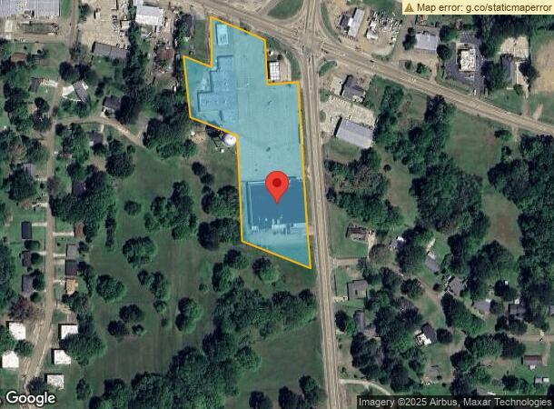  1150 E Peace St, Canton, MS Parcel Map