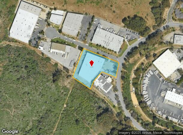  211 S 211F South Hill Dr, Brisbane, CA Parcel Map