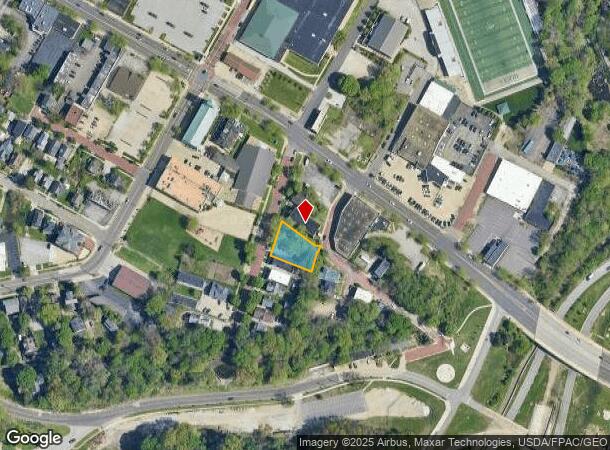  21 S Walnut St S, Akron, OH Parcel Map