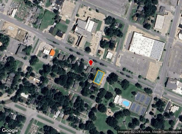  655 E Okmulgee St, Muskogee, OK Parcel Map