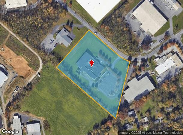 321 June Ave, Blandon, PA Parcel Map