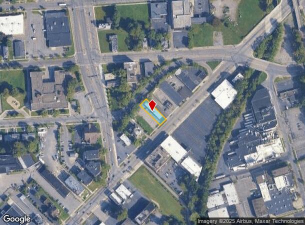  352 W Onondaga St, Syracuse, NY Parcel Map