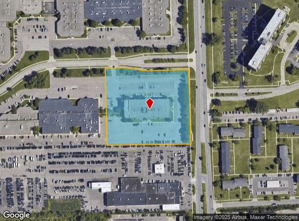  1960 Technology Dr, Troy, MI Parcel Map