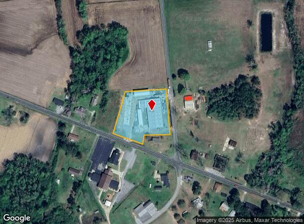 1674 Fountaintown Rd, Chinquapin, NC Parcel Map