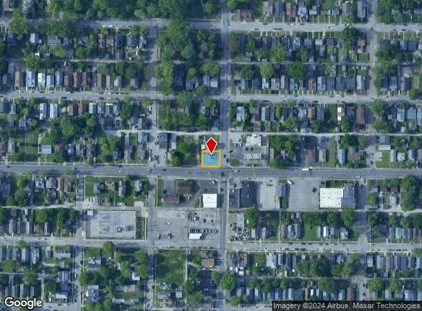  966 Washington Ave, Evansville, IN Parcel Map