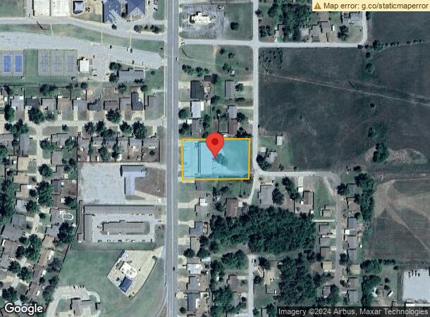  1503 S Mission St, Anadarko, OK Parcel Map