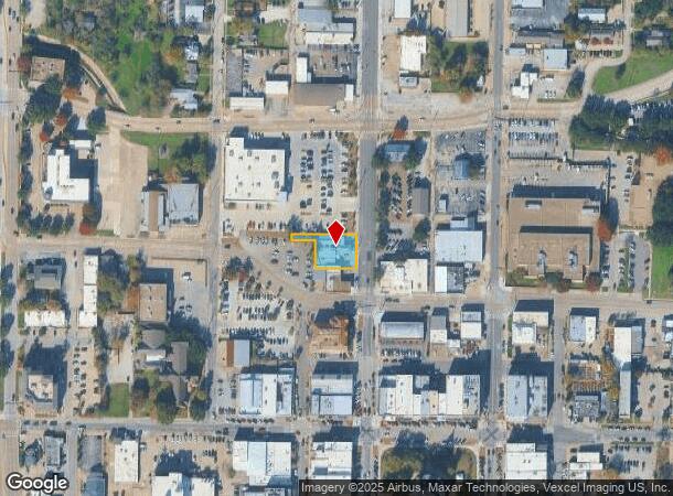 311 N Elm St, Denton, TX Parcel Map