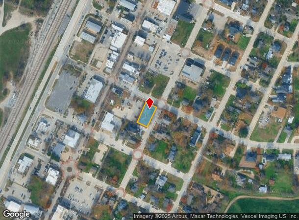 206 Main St, Roanoke, TX Parcel Map