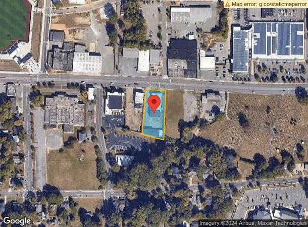  507 W Franklin Blvd, Gastonia, NC Parcel Map