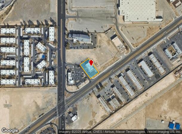  4225 Las Vegas Blvd N, Las Vegas, NV Parcel Map