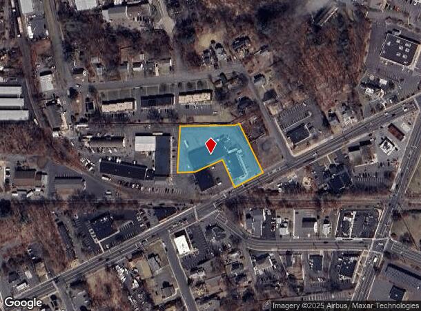  107 E Main St, Plainville, CT Parcel Map