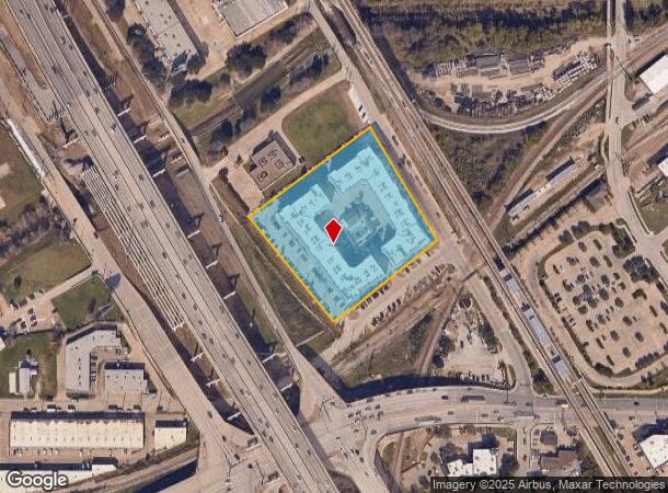 1199 N Broadway St, Carrollton, TX Parcel Map