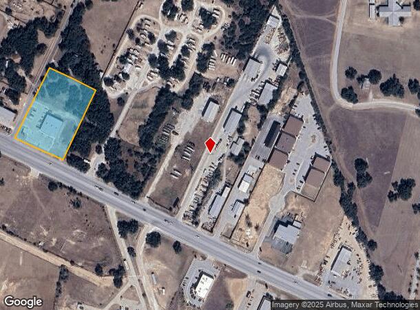  12950 W State Highway 29, Liberty Hill, TX Parcel Map