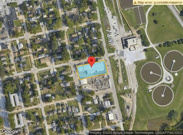  2821 Grebe St, Omaha, NE Parcel Map