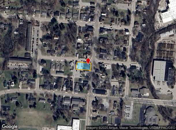  505 S Main St, Springboro, OH Parcel Map