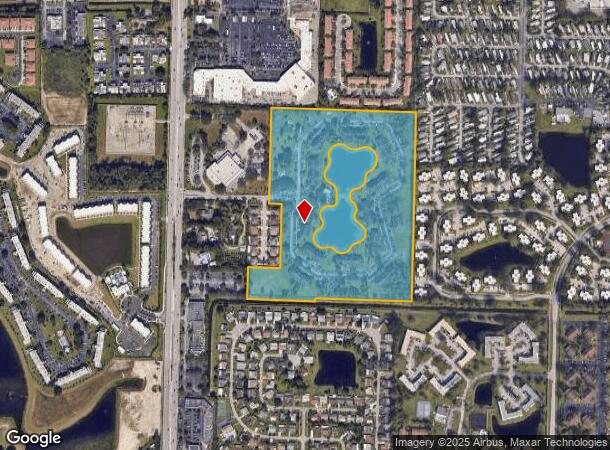  101 Pine Cir, Greenacres, FL Parcel Map