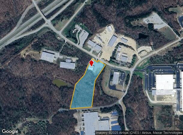  712 River Park Dr, Danville, VA Parcel Map