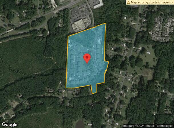  421 Oak Leaf Rd, Asheboro, NC Parcel Map