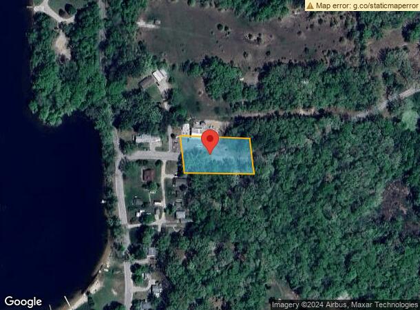  297 W Foss Ave, White Cloud, MI Parcel Map