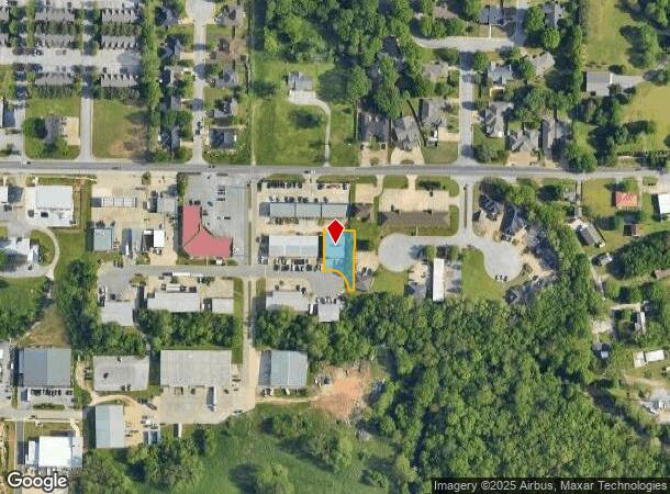 2000 Creekview Vw, Fayetteville, AR Parcel Map