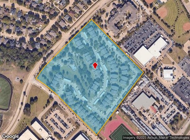 923 W Yellowjacket Ln, Rockwall, TX Parcel Map