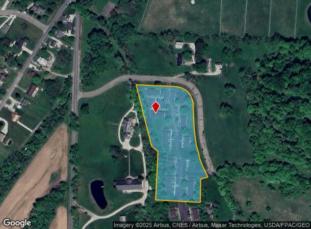  154 Littlebrook Dr, Lancaster, OH Parcel Map