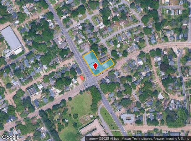 1400 W University Ave, Lafayette, LA Parcel Map