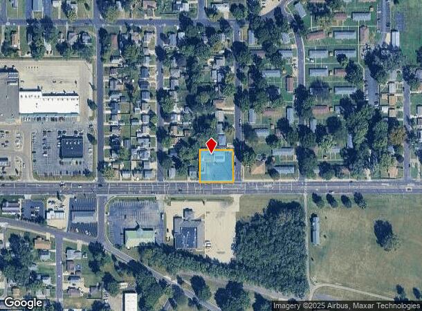 1807 1809, Pekin, IL Parcel Map