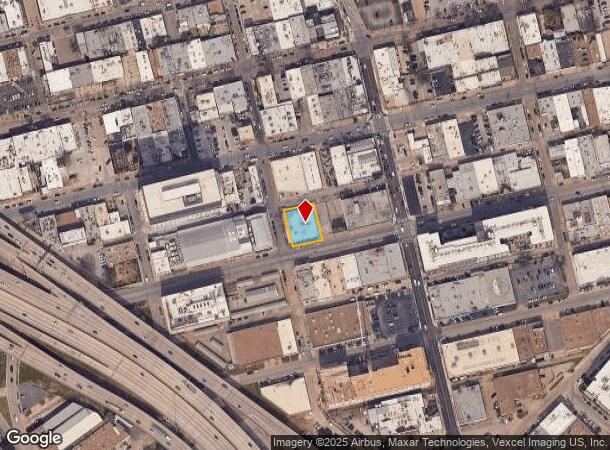  2805 Canton St, Dallas, TX Parcel Map