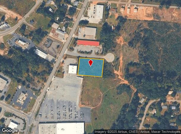  1F Video Warehouse Way, Anderson, SC Parcel Map