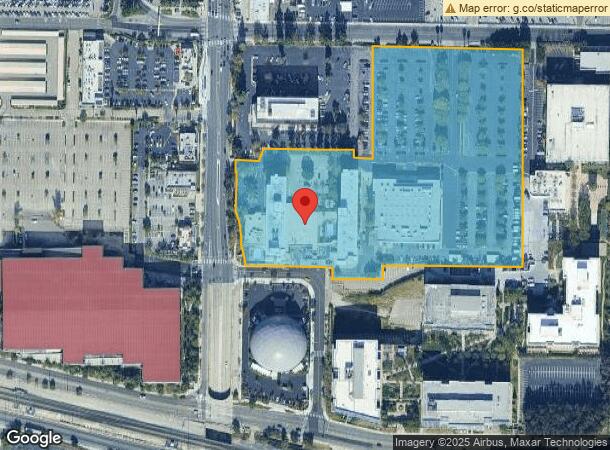  2500 N Hollywood Way, Burbank, CA Parcel Map