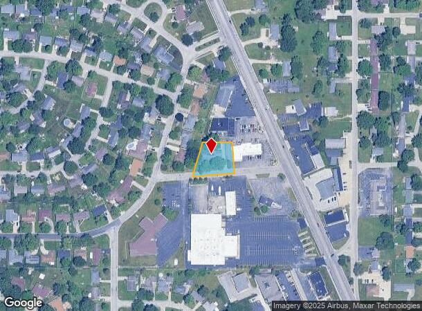  1806 W Purdue Ave, Muncie, IN Parcel Map