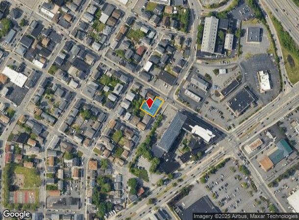  287 Hartwell St, Fall River, MA Parcel Map