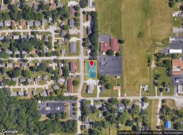 1320 Woodland Dr, Mt Zion, IL Parcel Map