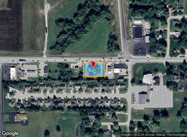  1247 W Main St, Danville, IN Parcel Map