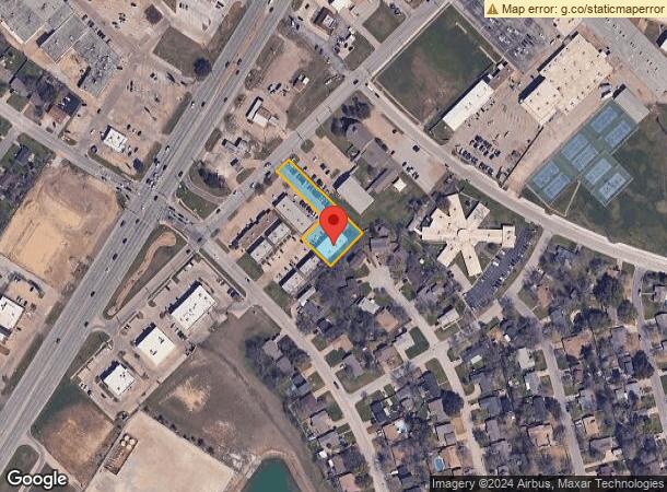  615 Sw Johnson Ave, Burleson, TX Parcel Map