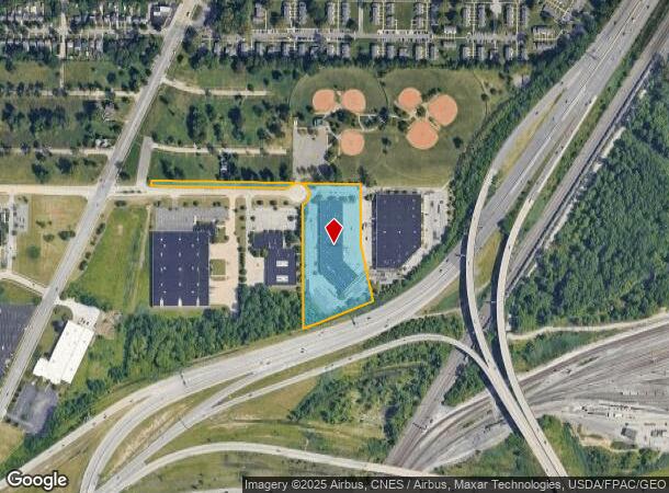  18013 E Park Dr, Cleveland, OH Parcel Map