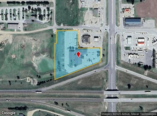  1430 S Fossil St, Russell, KS Parcel Map